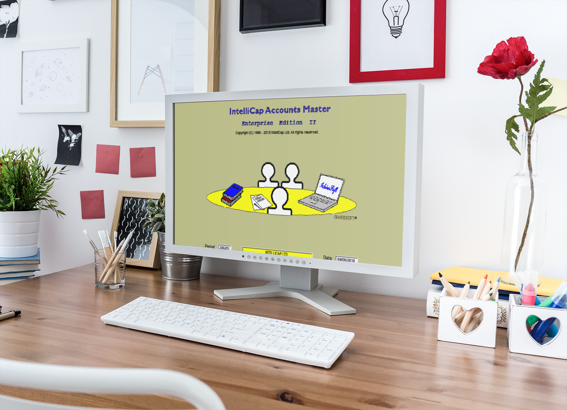 mockup-of-a-computer-on-a-well-organized-home-office-desk-36563-r-el2